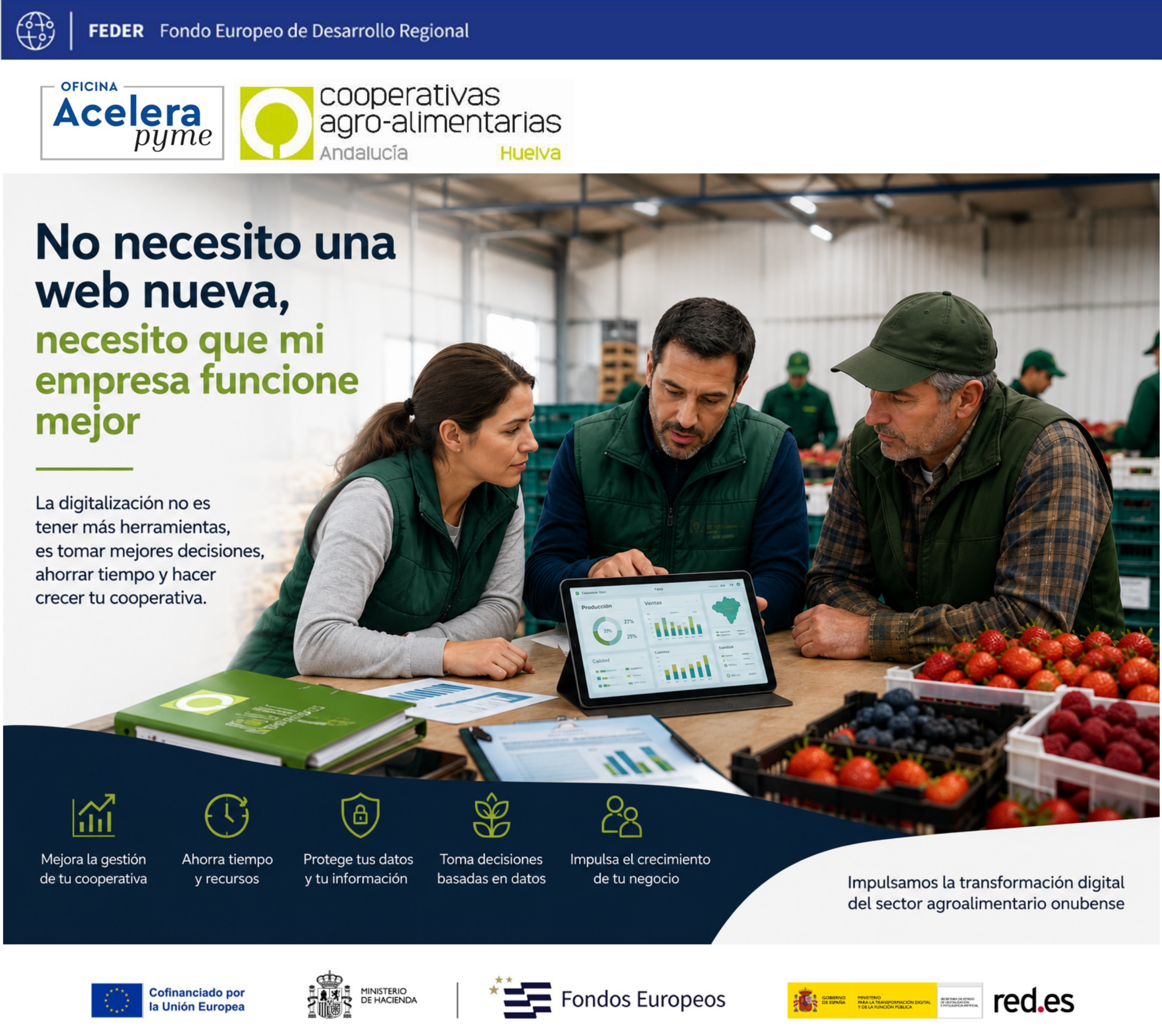 No necesito una web nueva: necesito que mi empresa funcione mejor oap huelva coops agro
