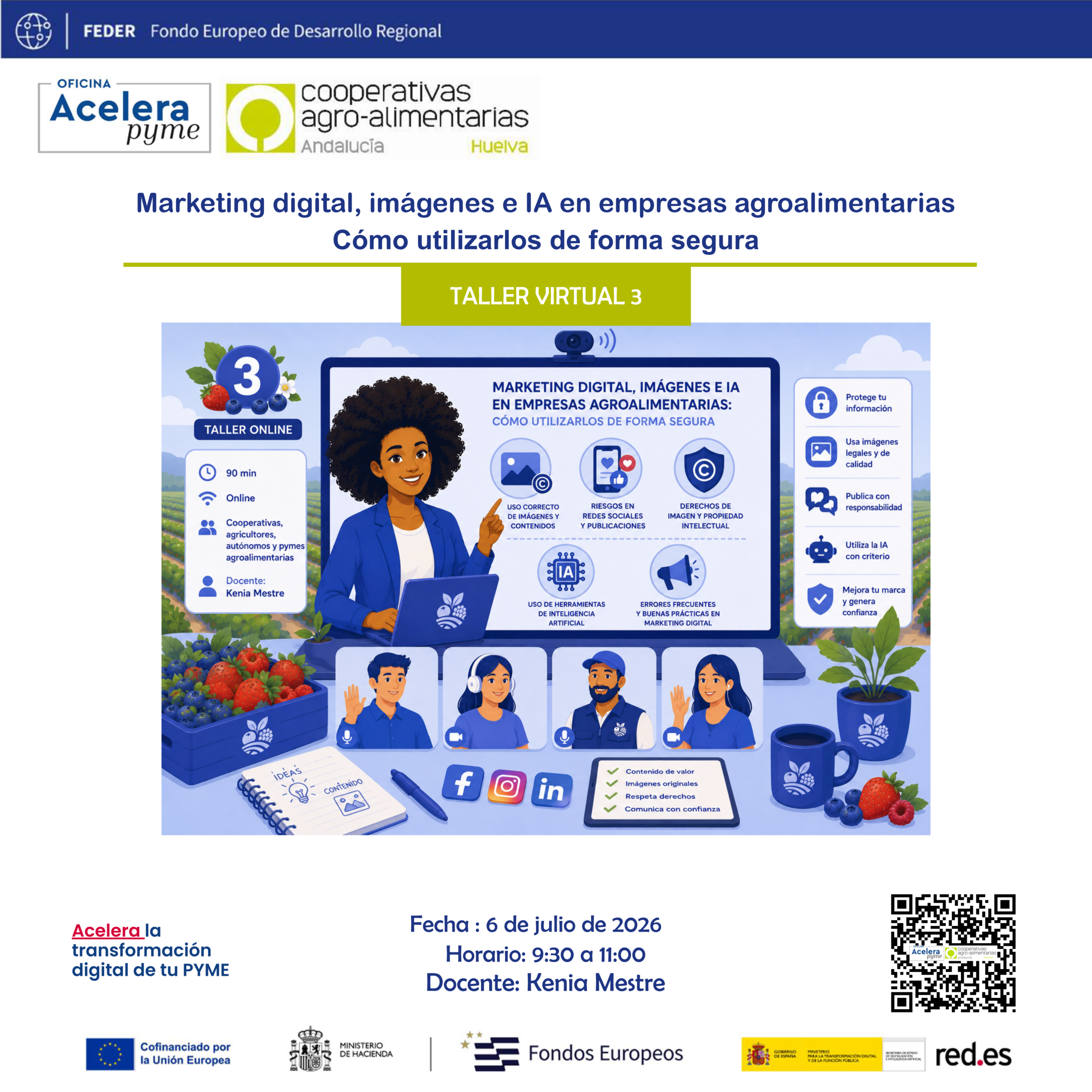 Marketing digital, imágenes e IA en empresas agroalimentarias: cómo utilizarlos de forma segura