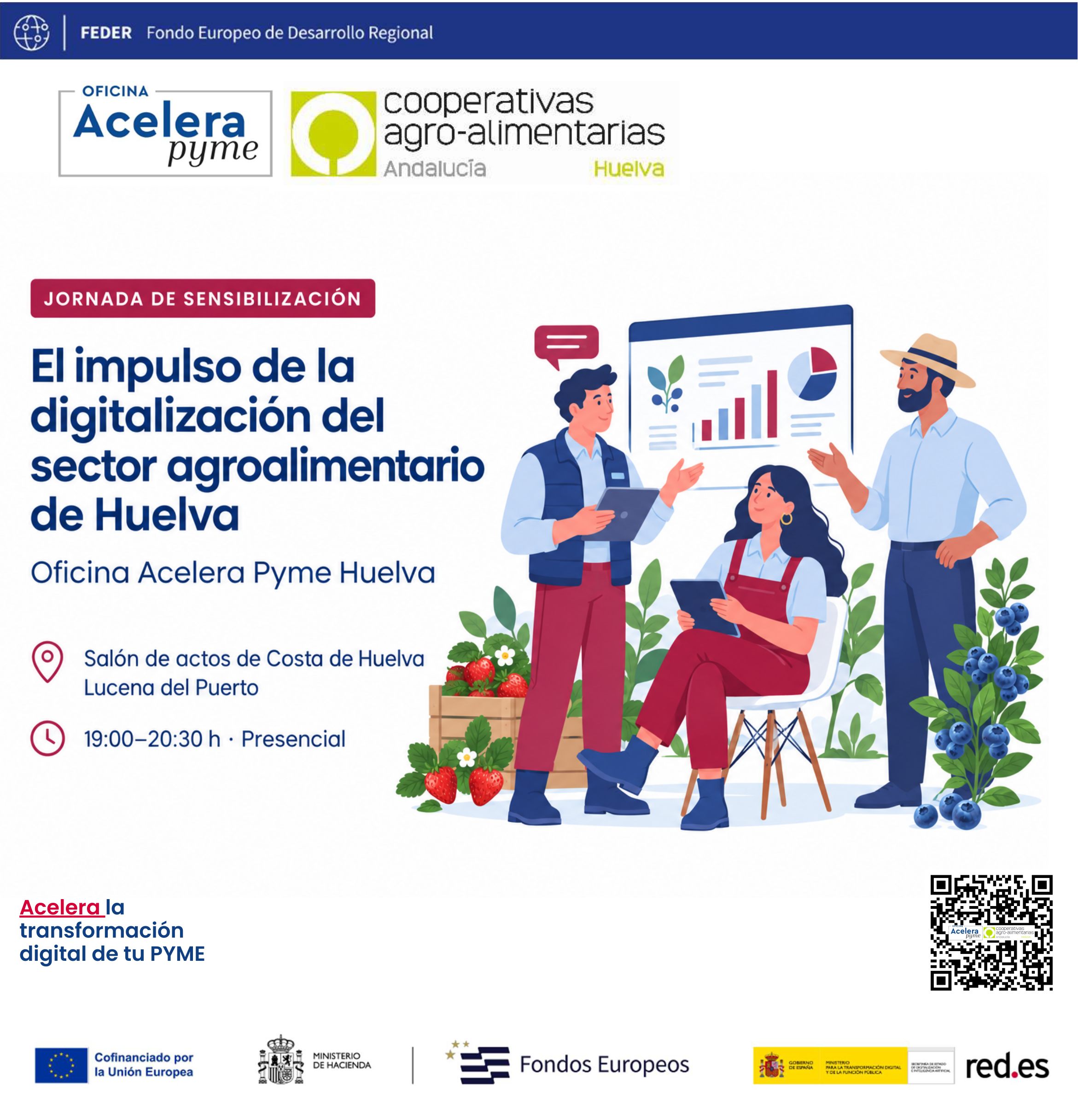 20261022 Jornada de sensibilización: El impulso de la digitalización del sector agroalimentario de Huelva